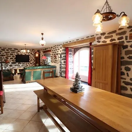 Maison De Caractere Au Coeur Des Volcans D'auvergne Avec Jardin, Terrasse, Poele Et Equipements Enfants - Fr-1-742-559 *