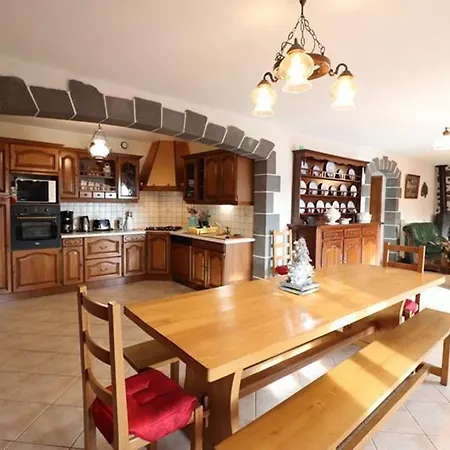 Maison De Caractere Au Coeur Des Volcans D'auvergne Avec Jardin, Terrasse, Poele Et Equipements Enfants - Fr-1-742-559 度假居 *